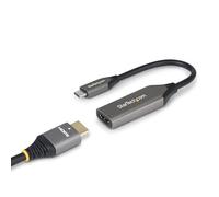 StarTech USB-C to HDMI 2.1 Adapter, 8K 60Hz or 4K 120Hz, HDR10+, USB4 | MacBook Pro/Air, iPad Pro, Pixelbook, Dell XPS, Pro/Max/Ultra do 8K 60Hz, 20cm cable