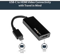 StarTech.com USB-C to HDMI Adapter with 4K 30Hz - Black