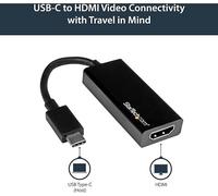 StarTech.com USB-C to HDMI Adapter with 4K 30Hz - Black