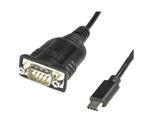 STARTECH - USB-C to RS232 9-Way Serial Cable Adaptor