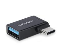 StarTech Right-Angled USB-C to USB-A Adapter - USB 5Gbps, Compact Metal, M to F