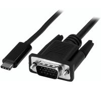 STARTECH - USB-C to VGA Male Adaptor Cable, 2m 1920x1200 1080p