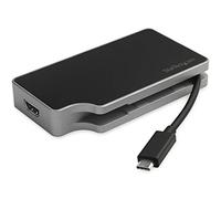 StarTech USB-C Travel Dock, 4K HDMI or 1080p VGA with 95W PD, GbE, USB-A