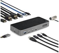 Startech USB-C Triple 4K Displaylink Dock, HDMI DP, Macbook & Win, 100W