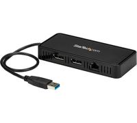 StarTech USB to Dual DisplayPort Mini Dock with GbE LAN - Dual 4K 60 Hz