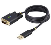 STARTECH - USB to RS232 Serial Adaptor Cable with COM Retention & LED Indicators