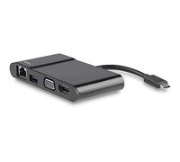StarTech USB Type-C Multiport Adapter Travel Laptop Dock - Black
