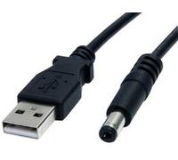 STARTECH USB2TYPEM LEAD, USB-5.5MM 5V DC, TYPE M BARREL 1M