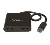 StarTech USB32HD2 USB To Dual Digital A/V Cable Adapter - 4K