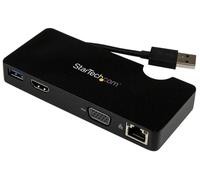 Startech - USB3SMDOCKHV - Laptop Dock Station, Hdmi/vga/ethernet