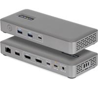 StarTech USB4 Docking Station, Driverless Dual 4K for macOS and Windows, Universal USB-C Dock with 100W Laptop Charging and 2.5GbE (208UE-USB4-DOCK)