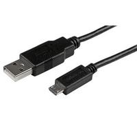 STARTECH USBAUB1MBK LEAD, USB2.0 A-MICRO B, BLACK 1M