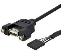 STARTECH USBPNLAFHD1 LEAD,PANEL MNT USB A-USB HEADER F-F 0.3M