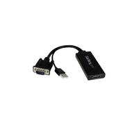 STARTECH - VGA to HDMI Converter Adaptor with USB Audio & Power - 1080p Support