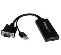 STARTECH VGA2HDU ADAPTER, VGA-HDMI + USB AUDIO & POWER