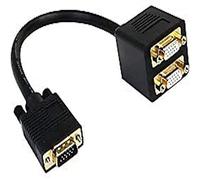 StarTech VGASPL1VV 1 ft VGA To 2x VGA Video Splitter Cable - M/F
