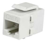 Startech White Cat 6 Rj45 Keystone Jack Network Coupler F/F 1 X Rj-45 Network Fe