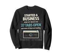 Started a Business Small Business Entrepreneur Start Up Sweatshirt