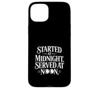 Started at Midnight Served at Noon Meat Smoking Case for iPhone 15 Plus