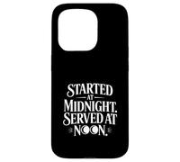 Started at Midnight Served at Noon Meat Smoking Case for iPhone 15 Pro