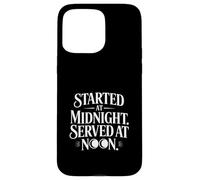 Started at Midnight Served at Noon Meat Smoking Case for iPhone 15 Pro Max