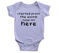Started From The Womb Babygrow