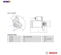 BOSCH 0 986 025 290 Starter motor
