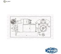 MAGNETI MARELLI 063720373010 Starter motor