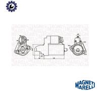 Starter Magneti Marelli 063721050010 for FORD