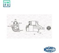 MAGNETI MARELLI 063721096010 Starter for MAZDA,PEUGEOT
