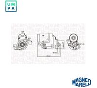 MAGNETI MARELLI 063721154010 Starter motor