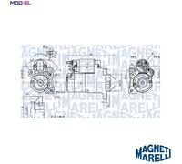 MAGNETI MARELLI 063721273010 Starter motor