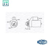 MAGNETI MARELLI 063721377010 Starter motor