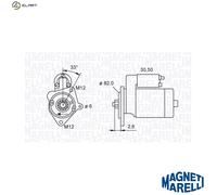 MAGNETI MARELLI 063721392010 Starter motor