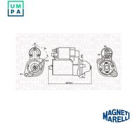 MAGNETI MARELLI 063721412010 Starter for BMW