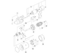 MAHLE Starter Motor MS 294 12V 4.20KW MS294