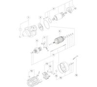 MAHLE MS 354 Starter motor