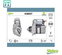 Starter motor Clockwise rotation 438027 VALEO for MERCEDES-BENZ A-CLASS