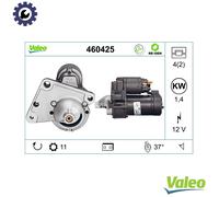 VALEO 460425 Starter motor