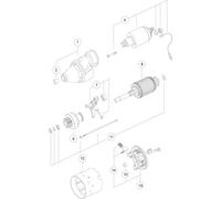 MAHLE MS 437 Starter motor