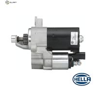 HELLA 8EA 011 611-311 Starter 12V Voltage 1.1kW Rated Power Fits Audi Porsche