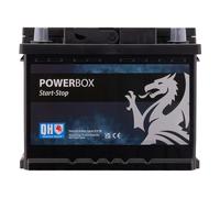 Starter Battery 027 AGM 60Ah 680A CCA 12V T1 Terminal L2 Fits Volvo 240 2.0