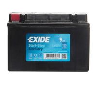 Car Battery EK091 Exide AGM Auxiliary Start-Stop 12V 9Ah 120CCA Type CTMX9-BS