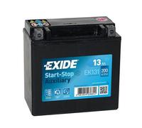 Exide EK131 Start-Stop Auxiliary Battery 12V 13Ah 200CCA GYAUX14