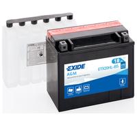 Exide Etx20hl-bs Agm Battery Clear unisex