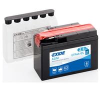 Exide Etr4a Agm Battery Silver