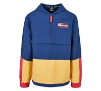Starter Black Label Men's Starter Multicolored Logo Windbreaker, Red/Blue/Yellow, X-Large