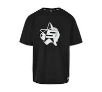 Starter Black Label Men's Starter Shooting Star Oversize Tee T-Shirt, M Black