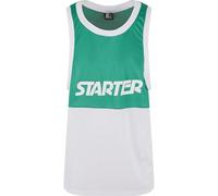Starter Black Label Men's Vest, C.Green/White, L/XL