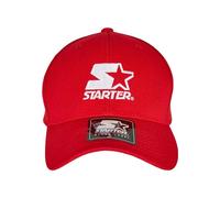 Starter Black Label Starter Logo Flexfit Baseball Cap, Cityred, L/XL